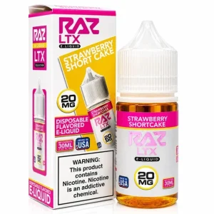 Strawberry Shortcake - 20mg - Pod Juice x Raz LTX - 30mL