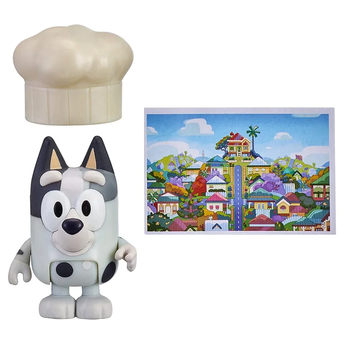 Takara Tomy Bluey Story Figure Set: Muffin with Chef Hat - Image 2