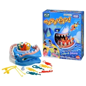 Takara Tomy Shark Pac-Un Thrilling Game for Kids and Family Fun
