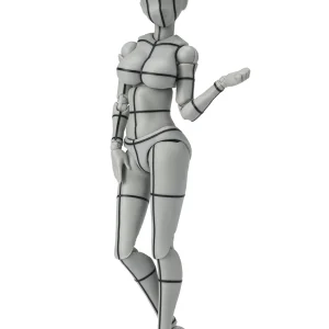 Tamashii Nations Shfiguarts Body-Chan Gray Wireframe Edition 13 Resale Version