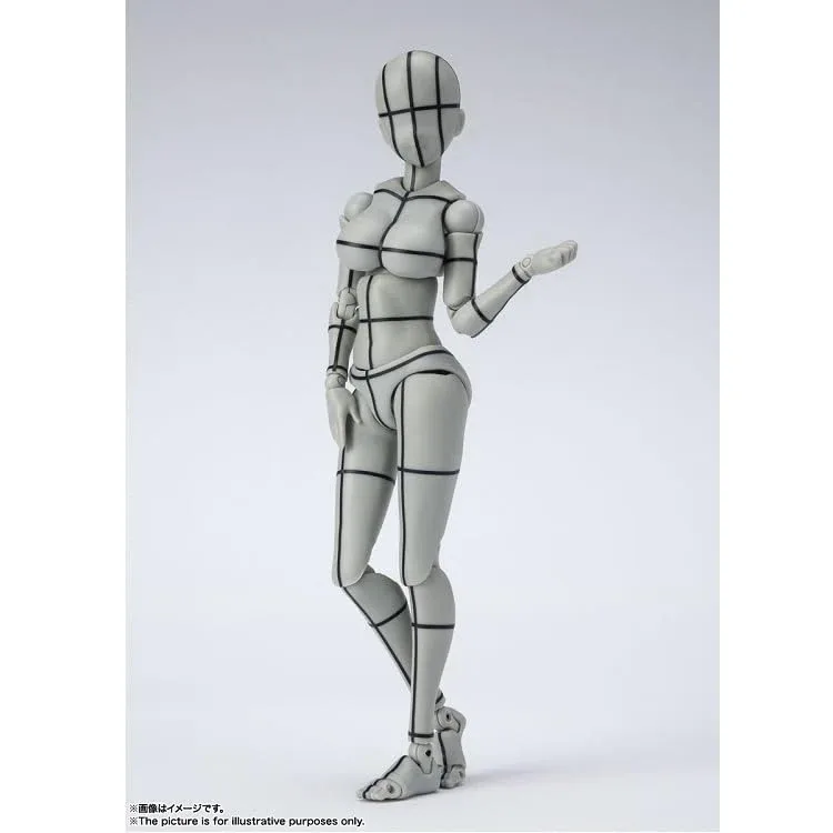 Tamashii Nations Shfiguarts Body-Chan Gray Wireframe Edition 13 Resale Version - Image 2