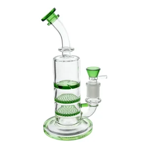 The Double Single Bong - 8in