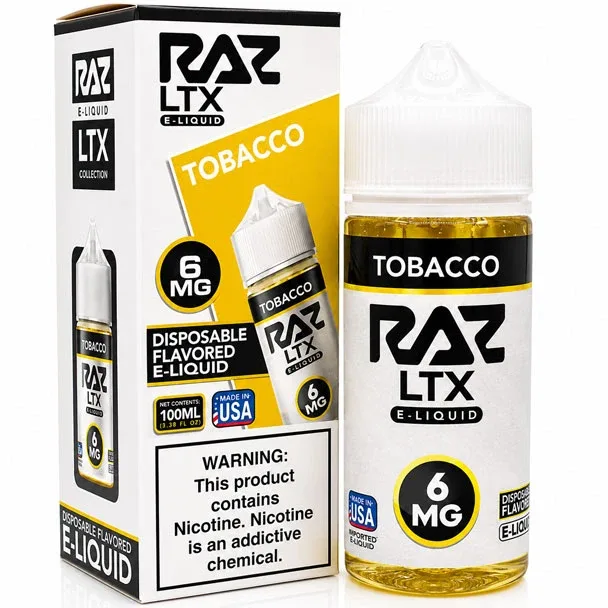 Tobacco - 6mg - Pod Juice x Raz - 100mL
