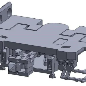 Tomytec Tomix N Gauge Close-Coupling Tn Coupler Sp Black Model Railroad Jc7264