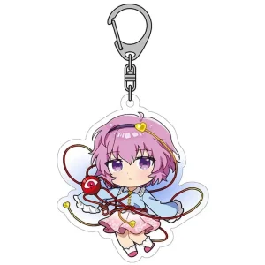 Touhou Project Satori Acrylic Keychain Durable Fan Merchandise