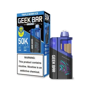 Triple Berry Ice - Geek Bar Clio Platinum 50k Disposable Vape Kit