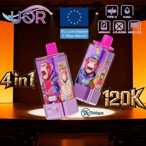 UOR120K 4IN1 – 120000Puffs, 4IN1 Flavors , Smart LED Display