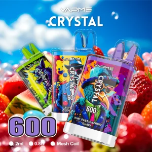 VAPME Crystal 600 Puffs Disposable Vape Wholesale