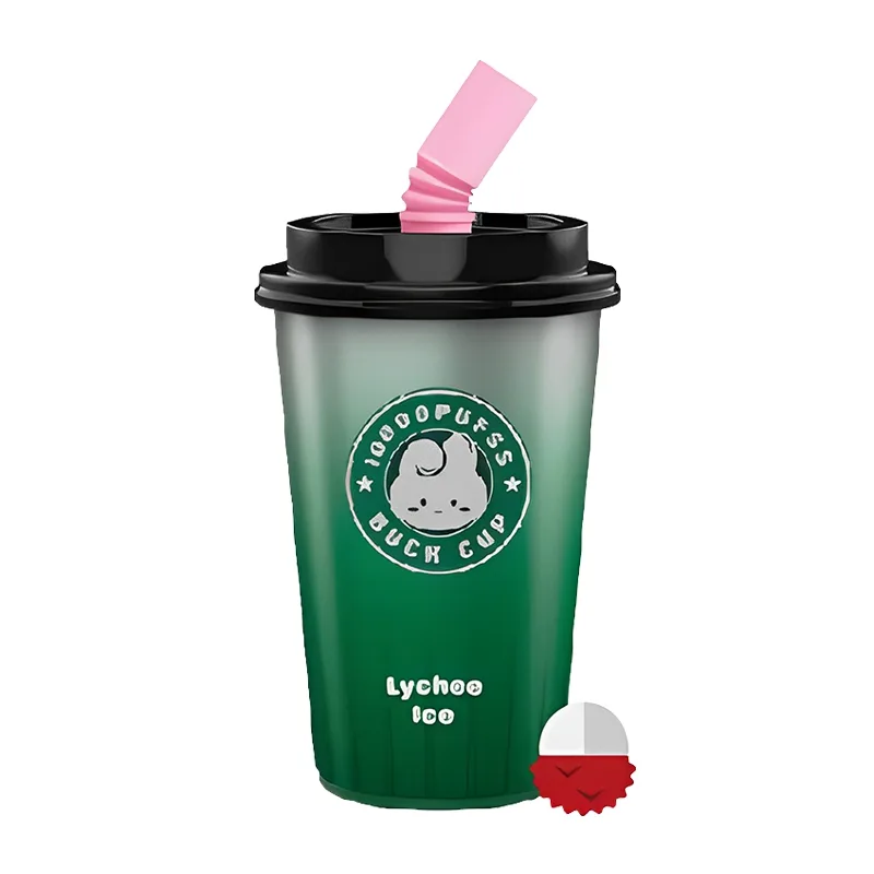 VEEK Taki T34 Coffee Mini Buck Cup Disposable Vape 10000 Puffs – Lychee Ice