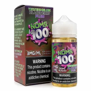 Watermelon Blackberry Plum 3mg - Noms 100 Nomenon - 100mL