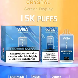 WGA Crystal Pro Max Extra 15K Disposable Vape Wholesale 15000 Puffs