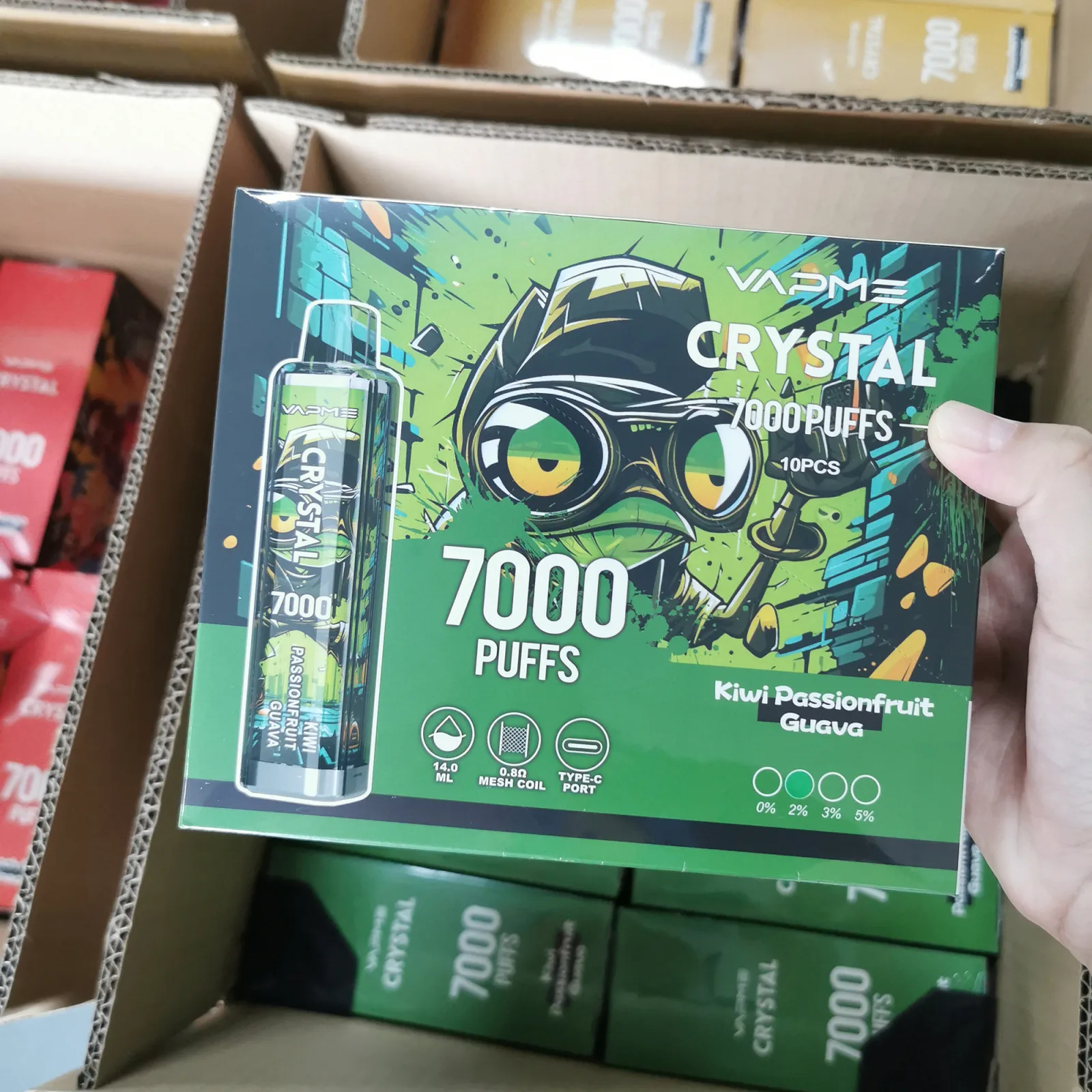 Wholesale VAPME Crystal 7000 Puffs Disposable Vape Germany - Image 2