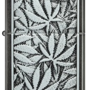 Zippo Lighter - Cannabis Emblem