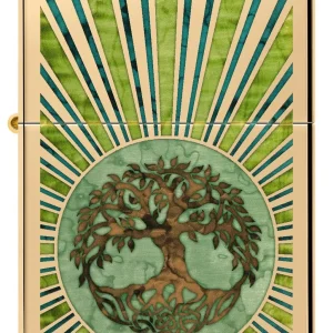 Zippo Lighter - Fusion Tree Of Life