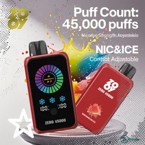 ZOOY ZERO 45000 – Elevate Your Vaping Experience with Advanced NIC&ICE Control (EU Warehouse)